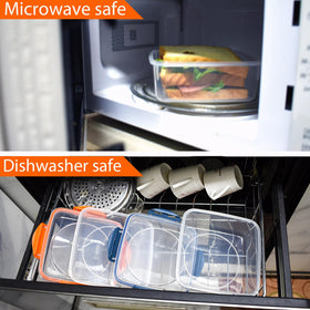 DAYA FASHION BPA-free plastic supports repeated use and safe storage