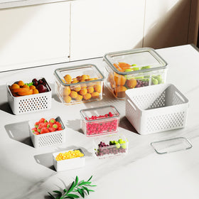 Dayacoco detachable drain baskets simplify washing and water drainage