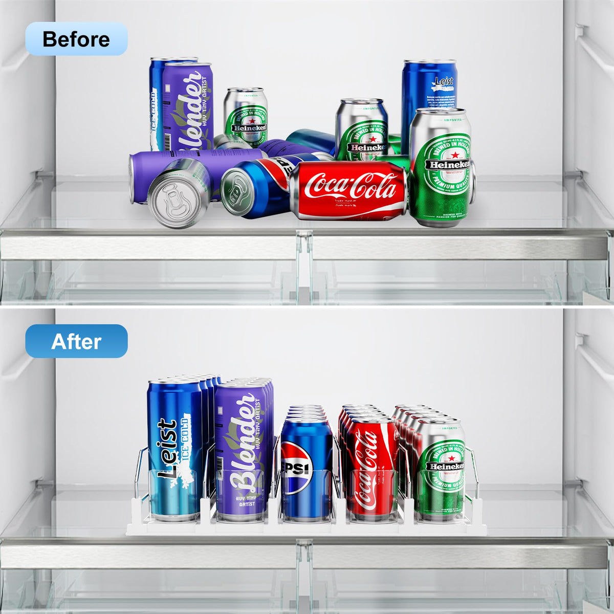 Dayacoco drink organizer keeps beverages organized and within reach.