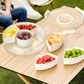 Dayacoco lid closure preserves freshness for snacks on the go.