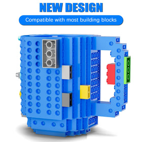 DAYMOO Build-on Brick Mug doubles as desk decor and storage.