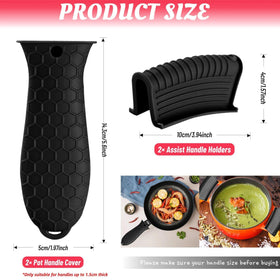 Dazzhues silicone assist handle grip offers a secure, comfortable hold