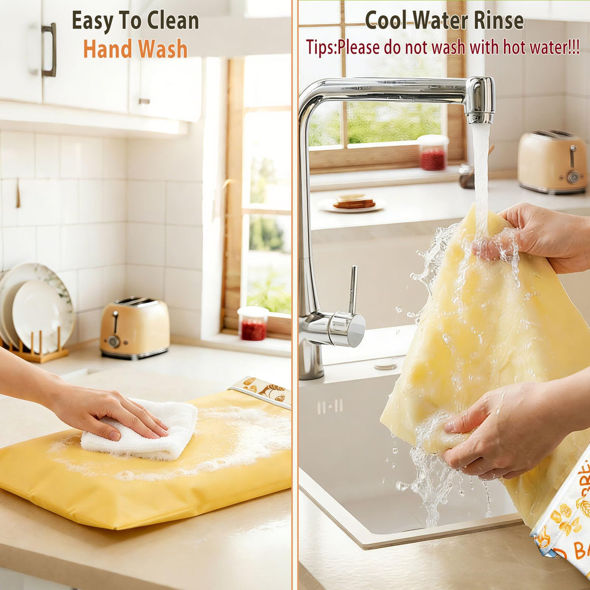 DBZ beeswax bread bag folded linen offers compact reusable storage.