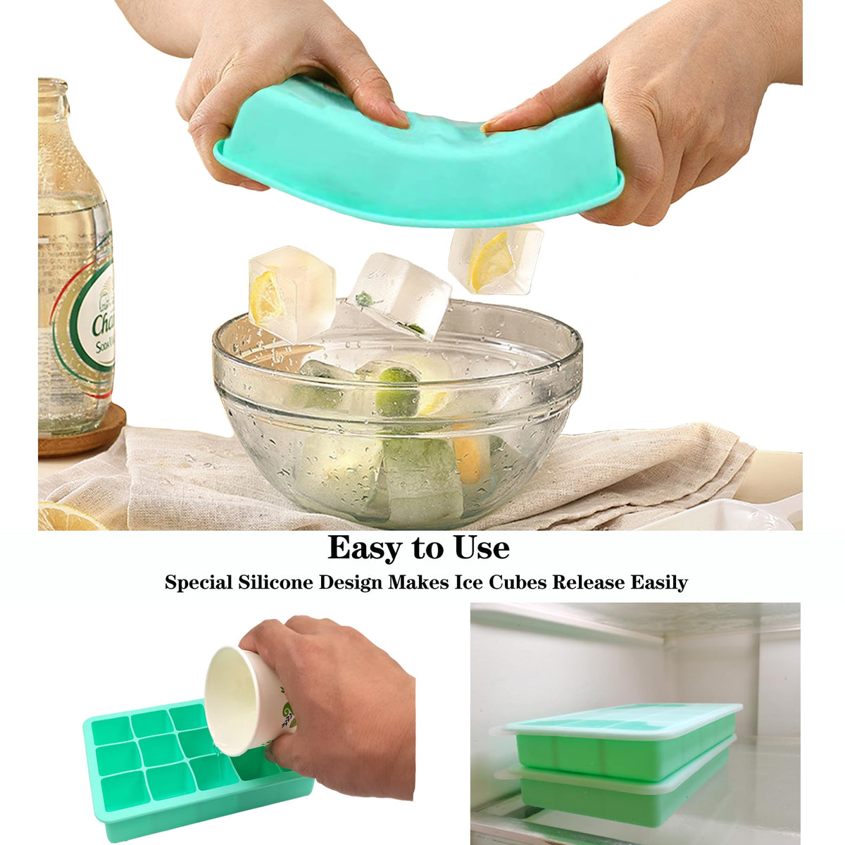 DCCPAA mint-green tray designed for baby food and snacks.