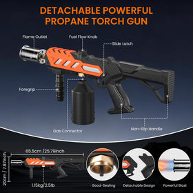 Dceefff versatile multi-purpose tool suitable for searing, lighting, and DIY.