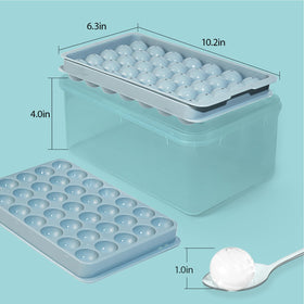 DclobTop easy-release ice cubes pop out quickly.
