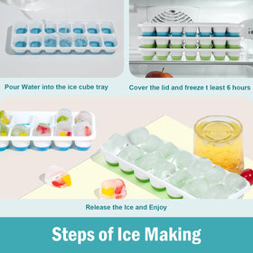 DclobTop tray demonstrating silicone push-release bottom for easy cube release.