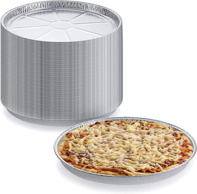 DCS Deals heavy-duty aluminum pan with thick edge for sturdy baking.