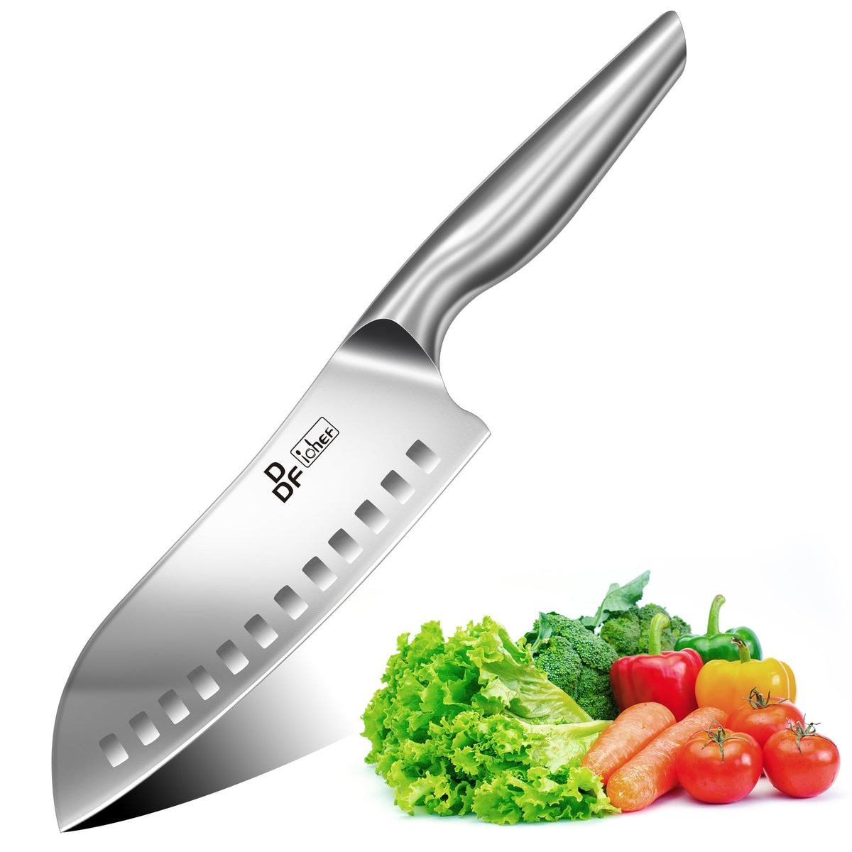 DDF iohEF ergonomic stainless steel handle for comfortable prep