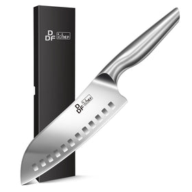 DDF iohEF kitchen knife blade close-up for precise slicing