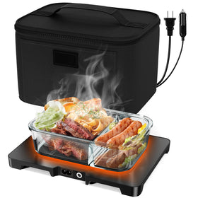 DDHTSAL electric lunch box for car use keeps meals hot on the road