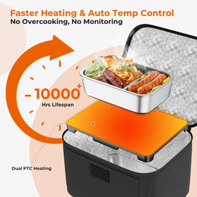 DDHTSAL interior shows 1-8 qt capacity for common containers