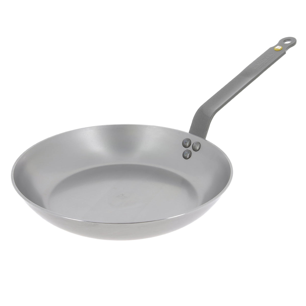 de Buyer Mineral B carbon steel fry pan 11inch ready for searing and sautéing