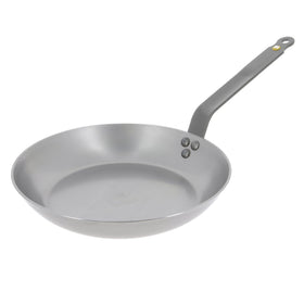 de Buyer Mineral B carbon steel fry pan 11inch ready for searing and sautéing