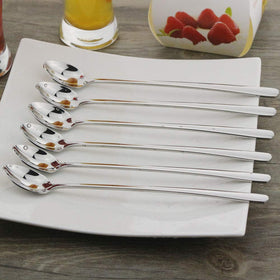 DEALIGHT ergonomic spoon with mirror finish and smooth edges for comfortable use