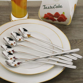 DEALIGHT premium 18/10 stainless steel teaspoon for durability and easy care