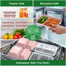 Dealusy dishwasher-safe container simplifies cleanup after busy days.