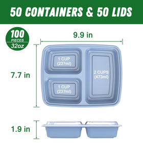 Dealusy leakproof lid ensuring stackable, leak-free transport