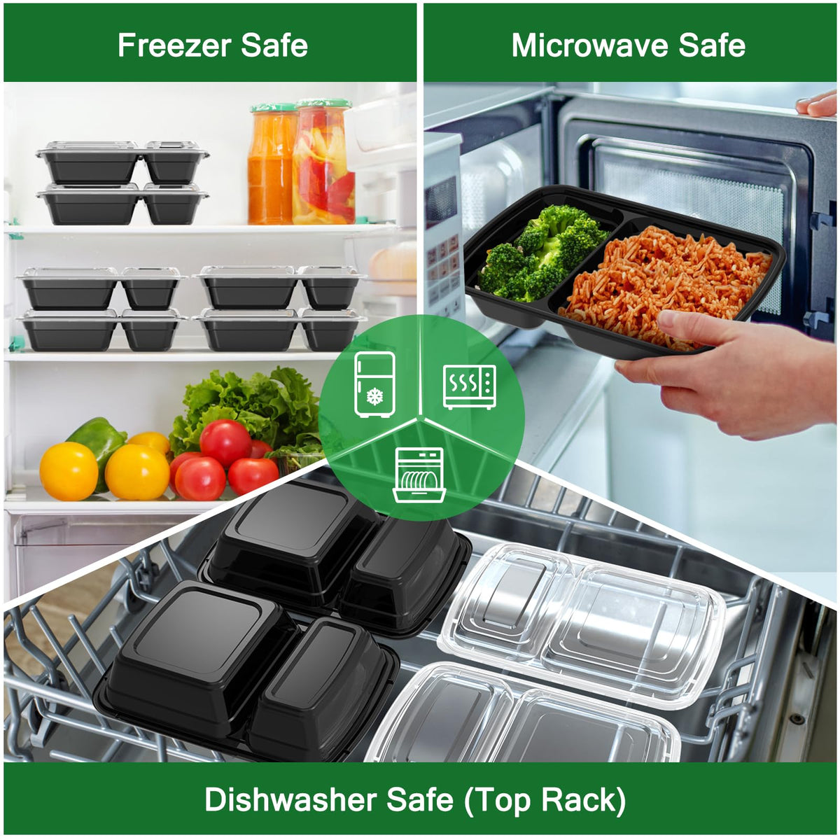 Dealusy pre-set portion-control design assists planning meals for work or school.