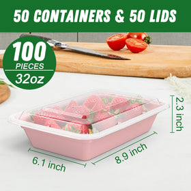 Dealusy thick plastic meal prep container highlighting durability