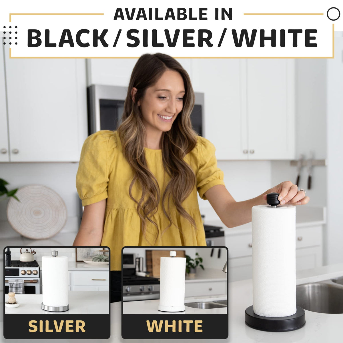 Dear Household scratch-free bottom protects countertops during cleanup