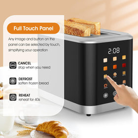 Dear Morning bagel defrost and reheat functions simplify busy mornings.