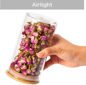 Dearwell cookies canister stores treats neatly, reducing pantry clutter.