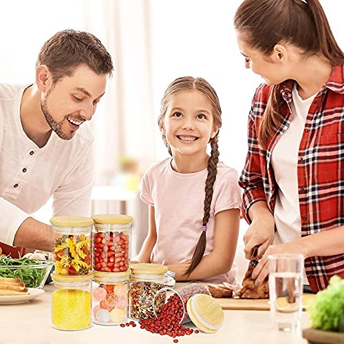 Dearwell 32oz glass jar set is durable and easy to access daily needs.
