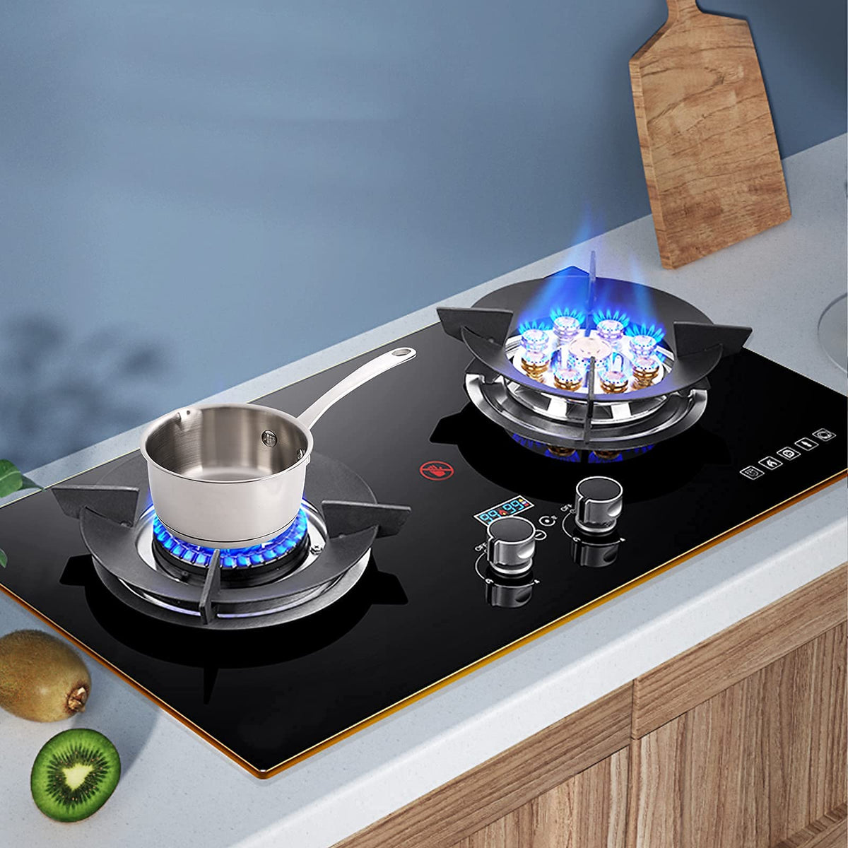DEAYOU butter warmer 17oz capacity is ideal for small batches.