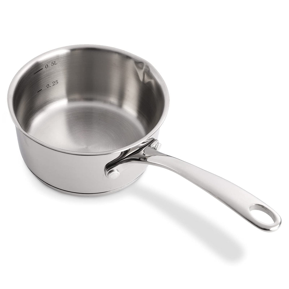 DEAYOU butter warmer with induction-bottom provides even heating on any stove.
