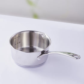 DEAYOU butter warmer sits securely on gas ranges for stable heating.