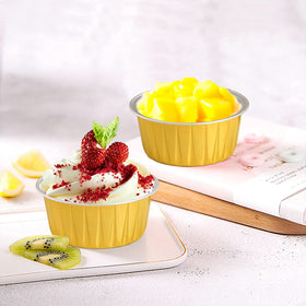 DEAYOU 3-inch top diameter mini ramekins for bite-sized desserts