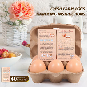 Interior pillars add stability to protect eggs during handling.