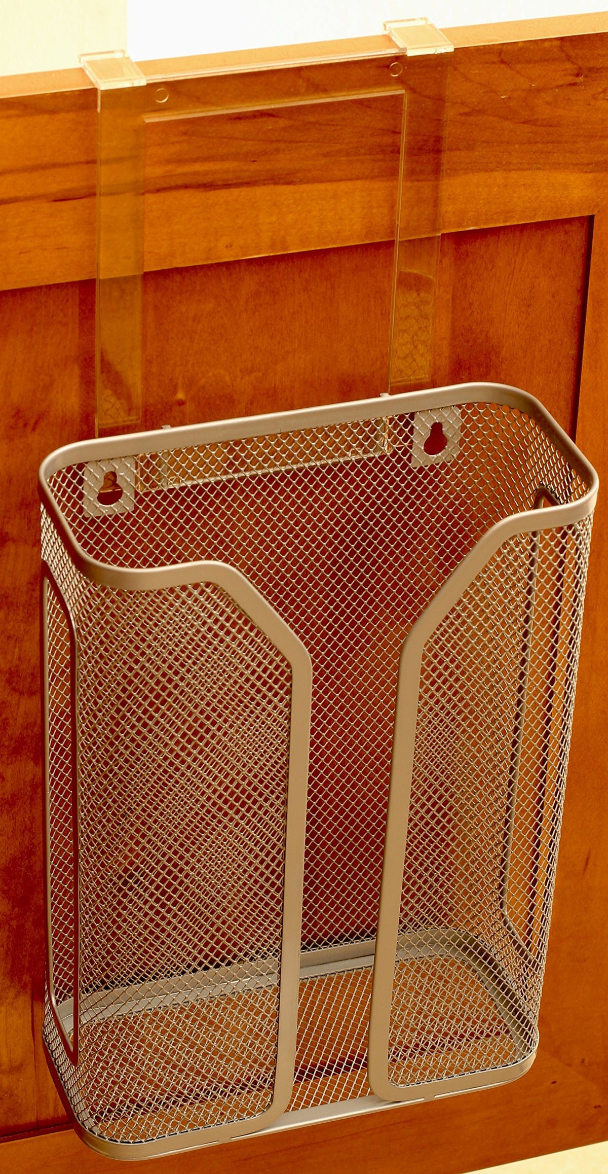 Deco Brothers bag holder mounted on a wall for versatile storage.