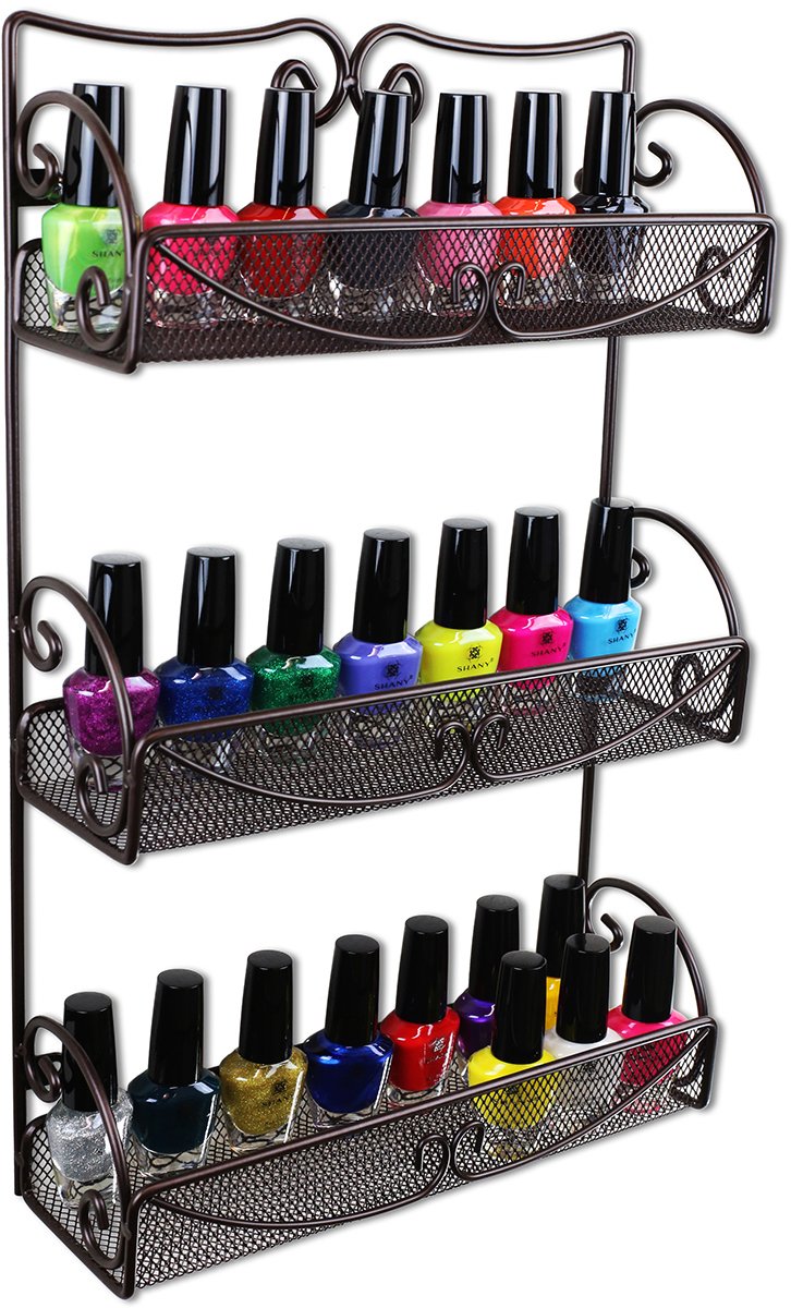 Multi-purpose kitchen rack ideal for spices, jelly jars, or cosmetics