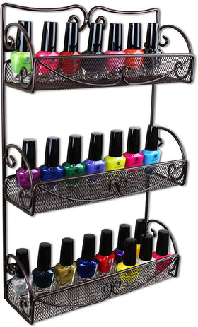 Multi-purpose kitchen rack ideal for spices, jelly jars, or cosmetics