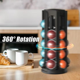 Deco Brothers Pod Organizer on countertop saves space with vertical design.