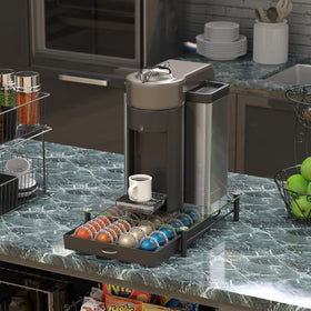Deco Brothers crystal glass finish adds modern elegance to countertops.