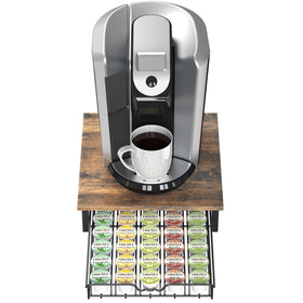Deco Brothers K-Cup drawer closed illustrates space-saving design for smaller kitchens.