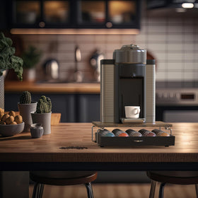 DecoBrothers Supreme Vertuoline Drawer stores up to 30 large VertuoLine pods.