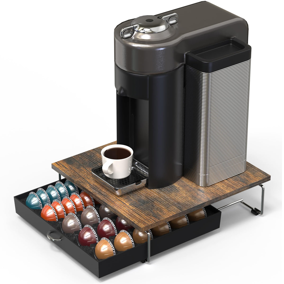 DecoBrothers Supreme Vertuoline Drawer dimensions 14.25 by 13.75 by 4 inches.
