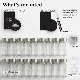 Spice jars with dual shaker inserts for fine powders and coarse seasonings