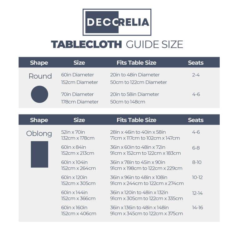 Decorelia denim blue tablecloth closeup showing texture and color.