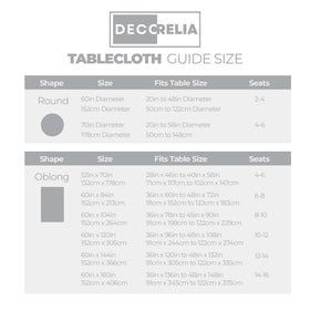 Decorelia easy-care cloth is machine washable for hassle-free maintenance.