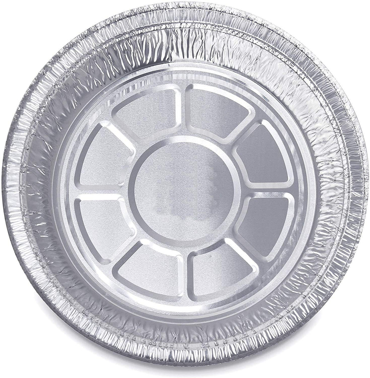 DecorRack 9-inch aluminum pans ready for baking, roasting, and meal prep