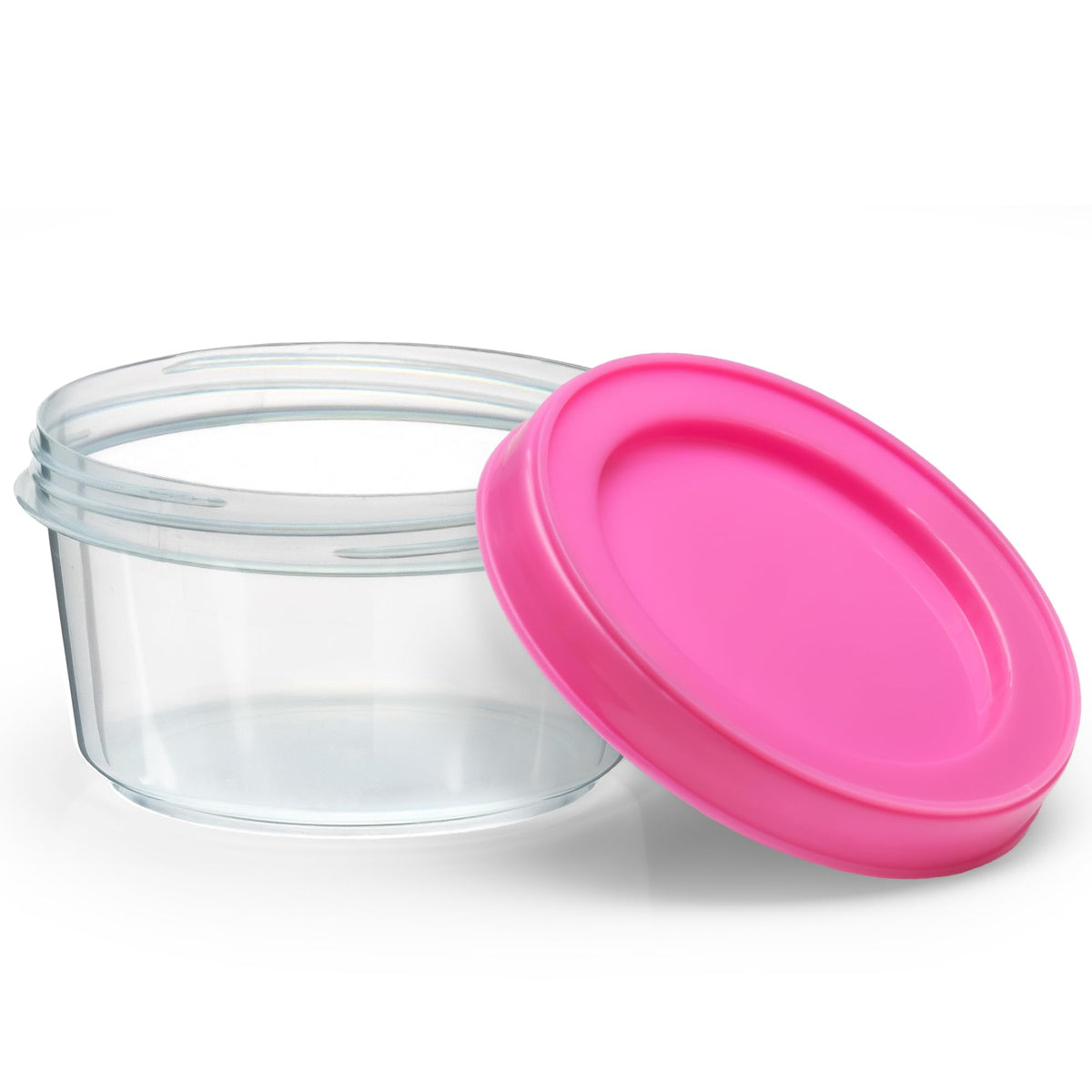 DecorRack BPA-free plastic storage jar for safe, reusable pantry organization