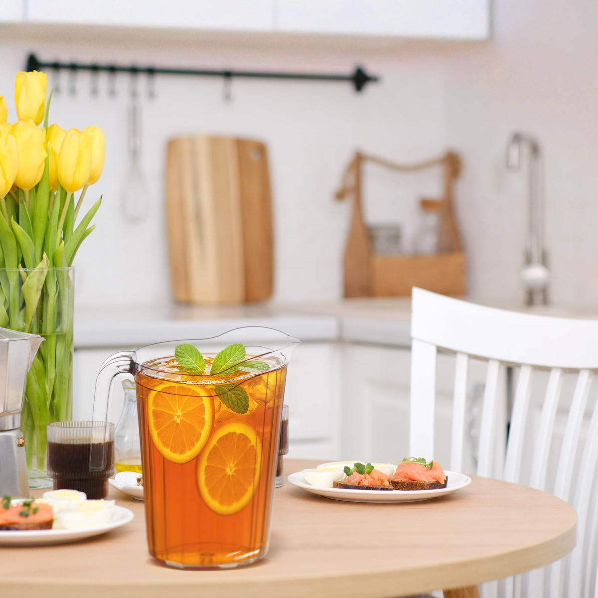 DecorRack catering-ready beverage dispenser set for events.