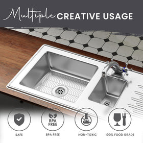DecorRack mats are dishwasher safe for easy cleaning.