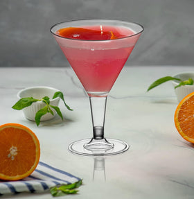DecorRack outdoor wedding party martini glasses for easy service