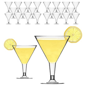 DecorRack secure-base assembly martini glasses ready for quick setup